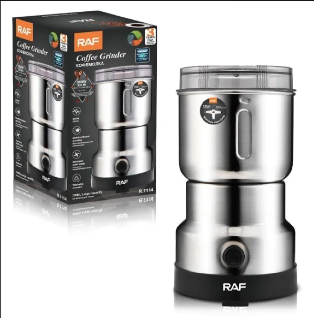 Raf Coffee Grinder R.7114 - 300 watts, 350ML