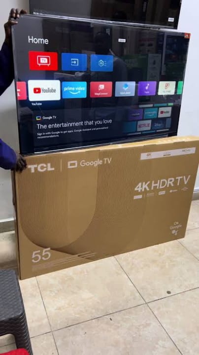 TCL 55 Inch 4K UHD Smart LED TV – Android | Google TV