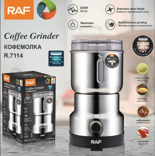 Raf Coffee Grinder R.7114 - 300 watts, 350ML