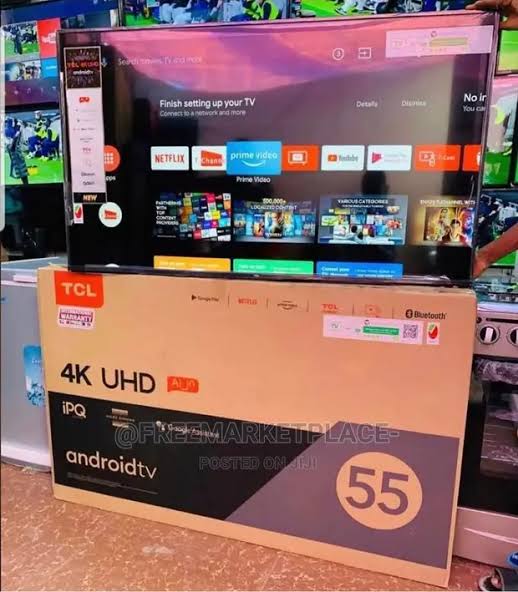TCL 55 Inch 4K UHD Smart LED TV – Android | Google TV