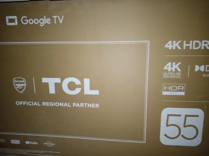 TCL 55 Inch 4K UHD Smart LED TV – Android | Google TV