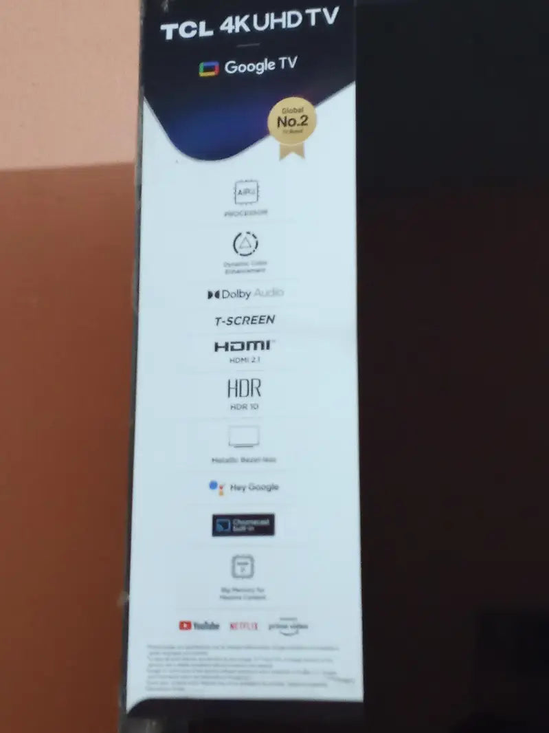 TCL 55 Inch 4K UHD Smart LED TV – Android | Google TV